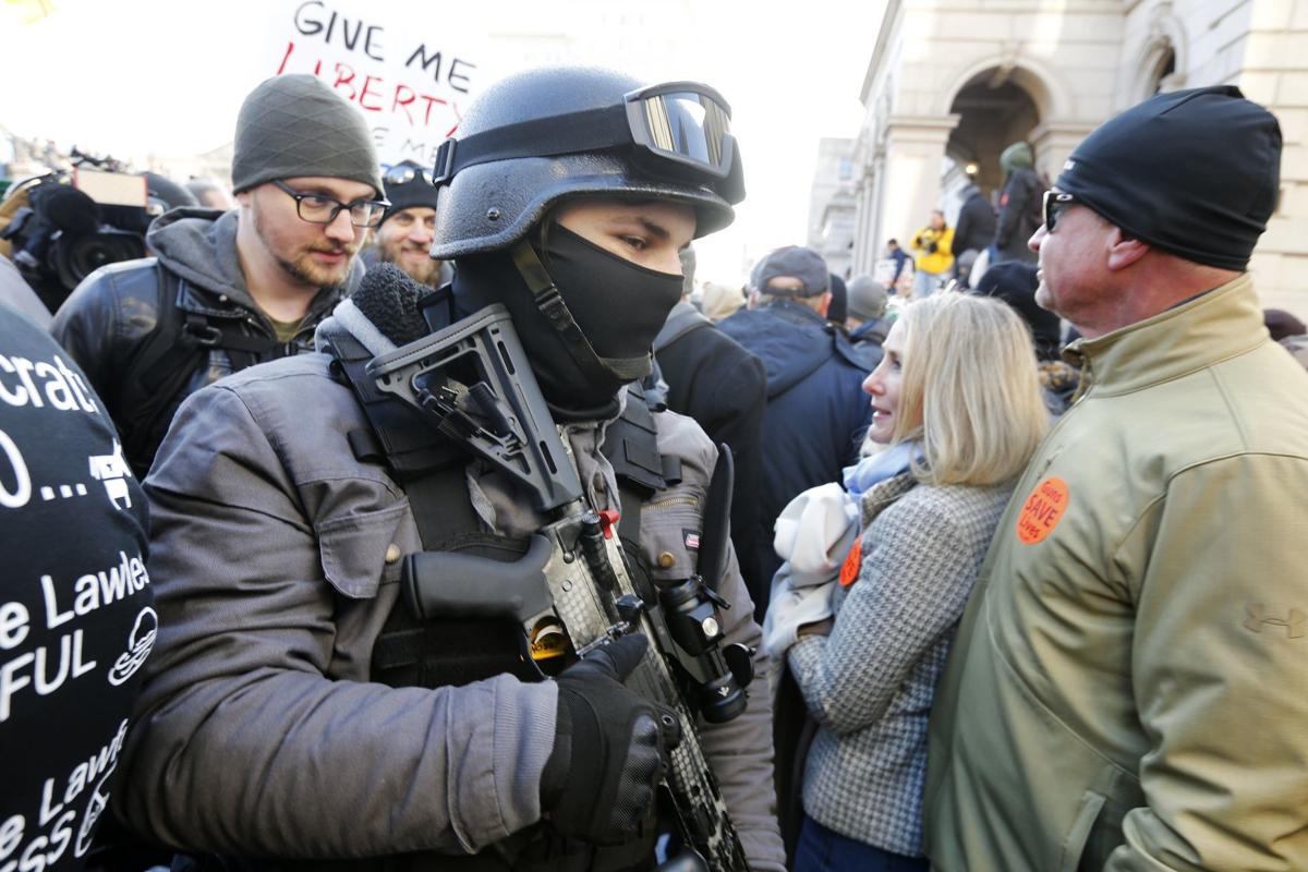 No Incidents Of Violence As Thousands With Firearms Gathered On