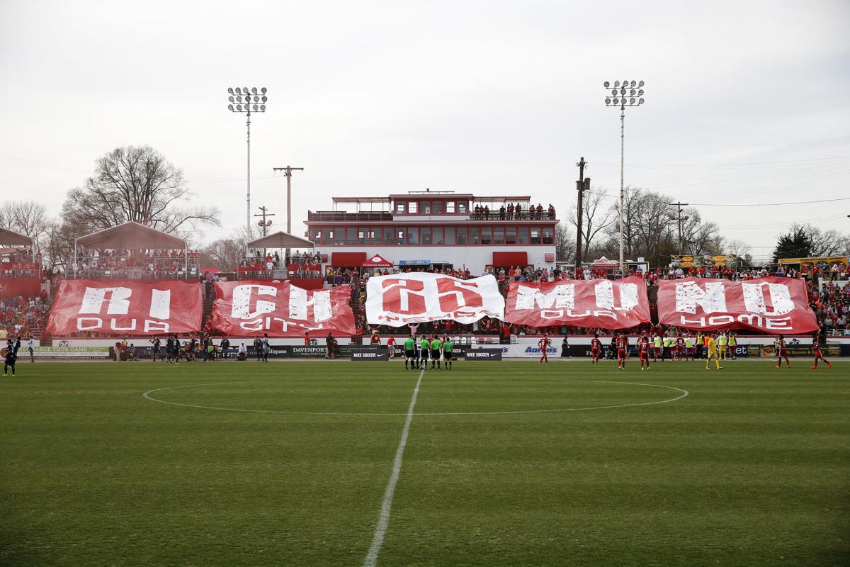 Harrisburg City Islanders at Richmond Kickers USL season opener