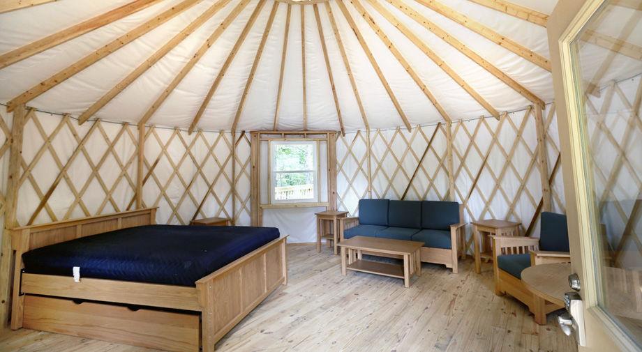 Yurts will give campers another option at state parks ...
