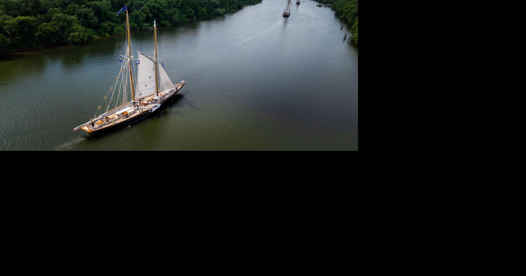 Photos: Ships travel up the James River for Sailfest Richmond