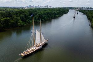 Photos: Ships travel up the James River for Sailfest Richmond