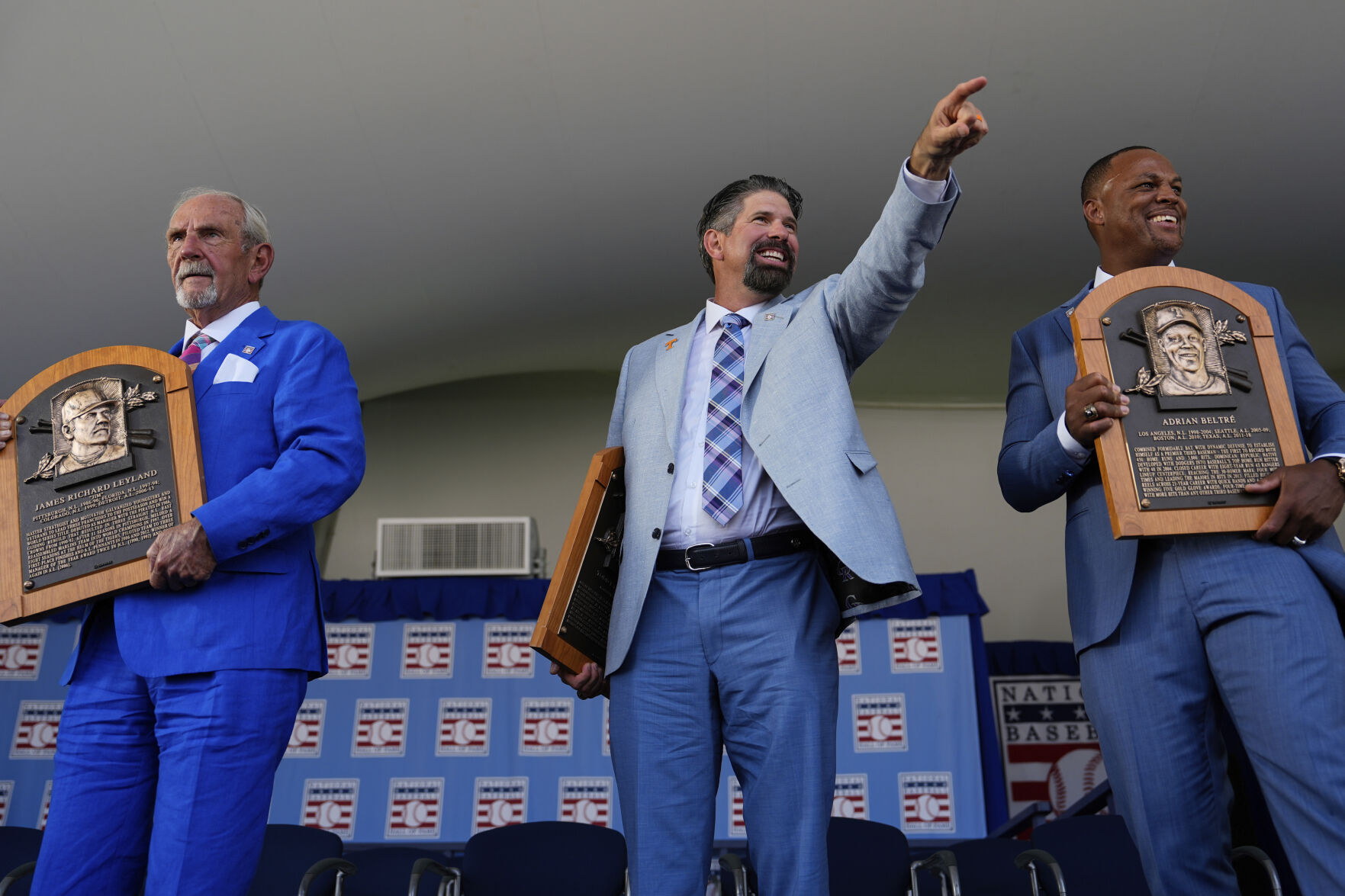 Beltré, Helton, Mauer, Leyland Inducted Into Baseball HOF