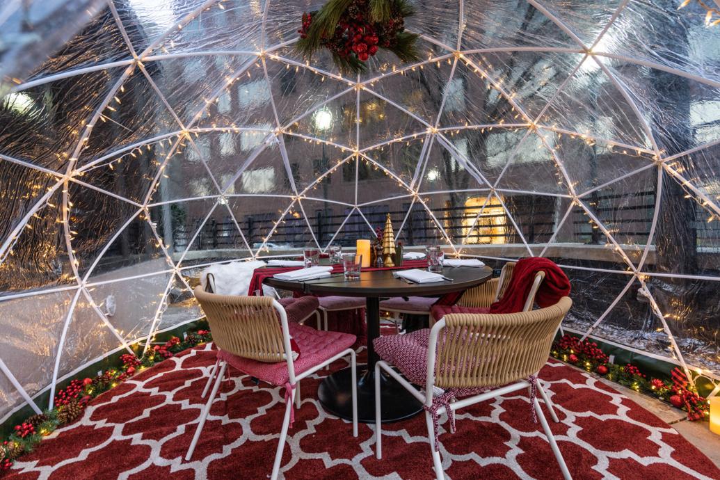 Igloos, yurts & urban wine gardens where to dine or get a drink around