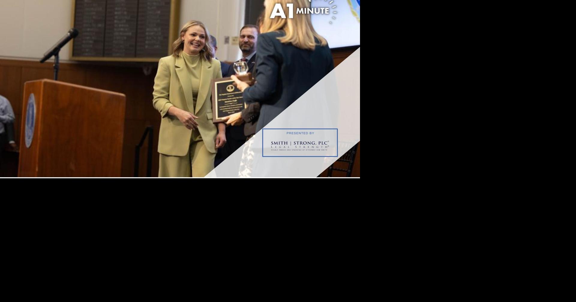 A1 Minute! May 6, 2026: Nottoway teacher wins state award; Housing nonprofit buys bank building; Rest Fest returns to Dogwood Dell