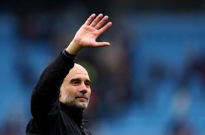 SOCCER-ENGLAND-MCI/GUARDIOLA