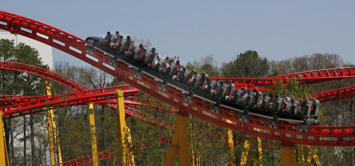 It S The Last Weekend For Kings Dominion S Shockwave Roller Coaster Business News Richmond Com