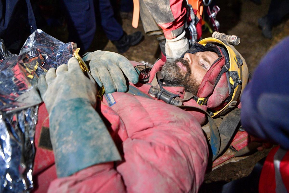 Researcher recovering after rescue from cave in Turkey