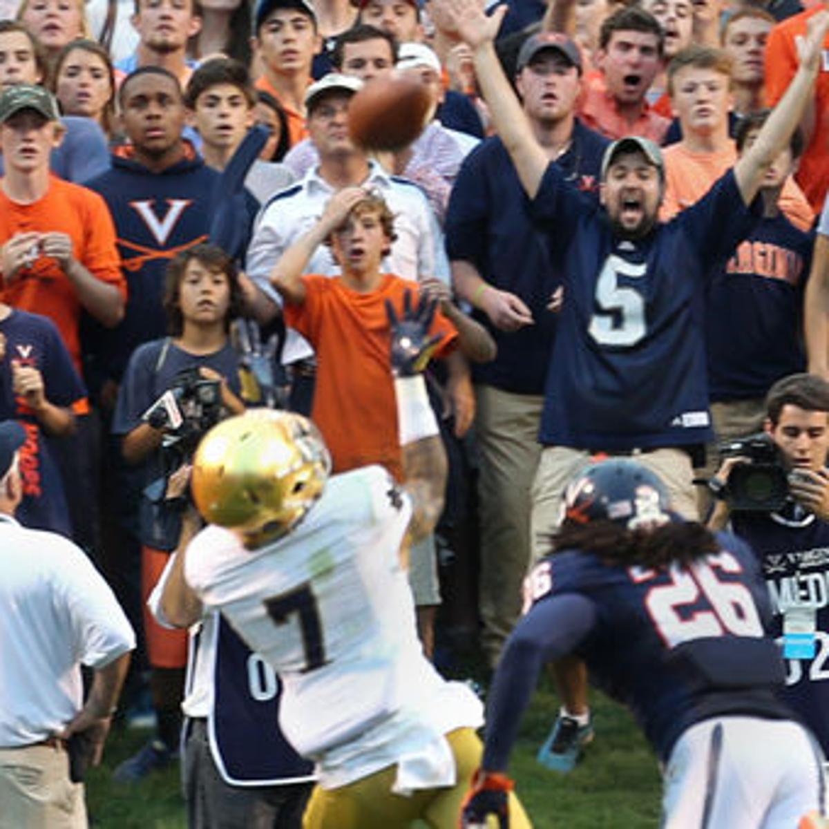 Uva Loses In Final Seconds To No 9 Notre Dame College Sports