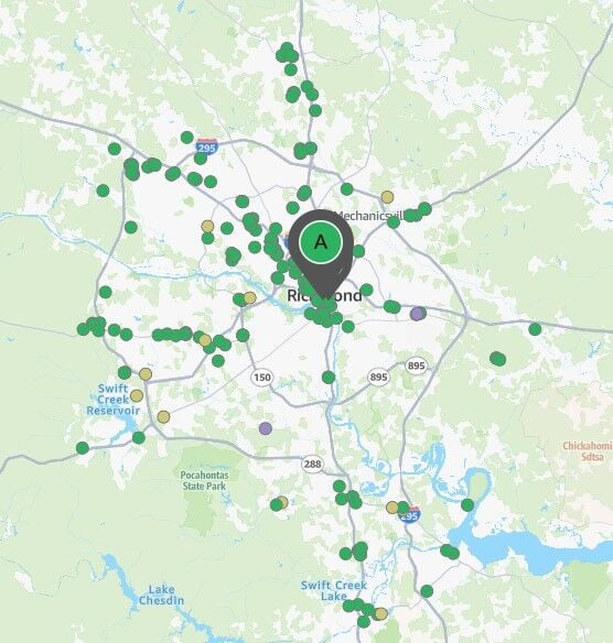 Richmond Charching Stations July 2026 