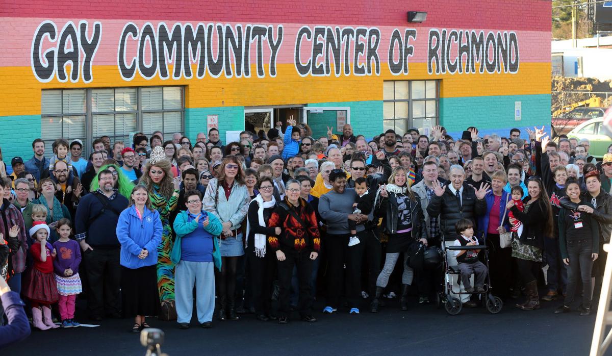 Gay community center group portrait planned to counteract billboard