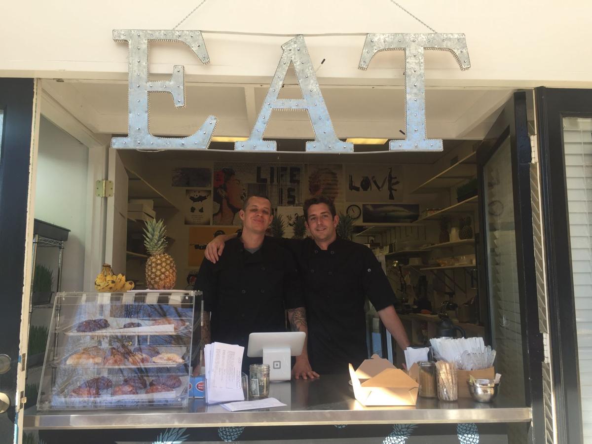 New walkup juice bar / takeout spot, North End Juice Bar, now open in