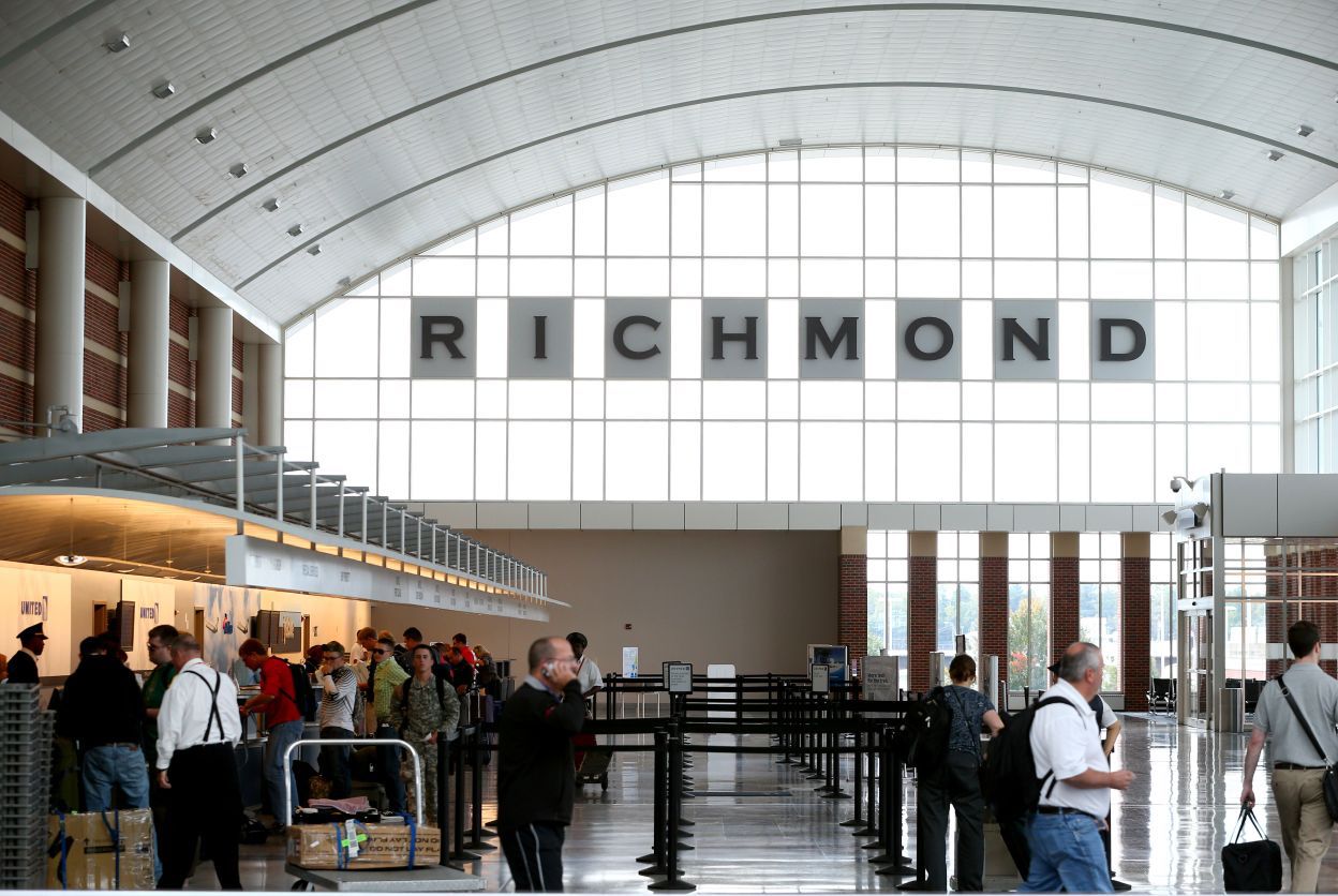 richmond international airport location