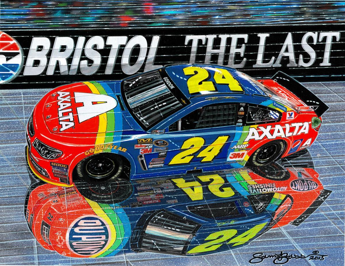 Woody Nascar Artist Sam Bass Chose Right Path Columnist Paul Woody Richmond Com