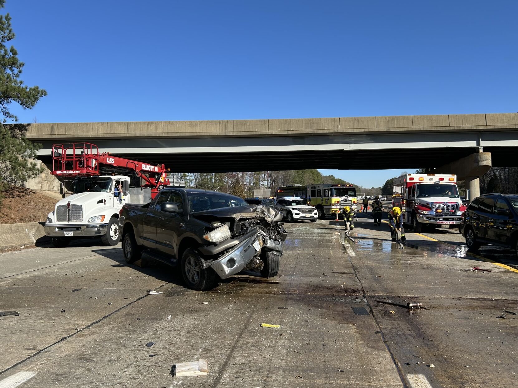 Other cars involved in I-95 South crash