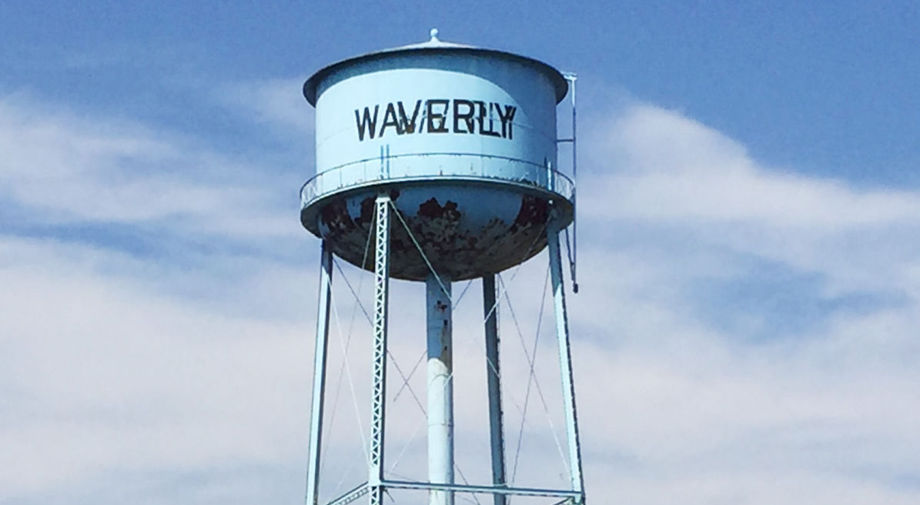 Why did Waverly wait more than a year to stop using water tank lined