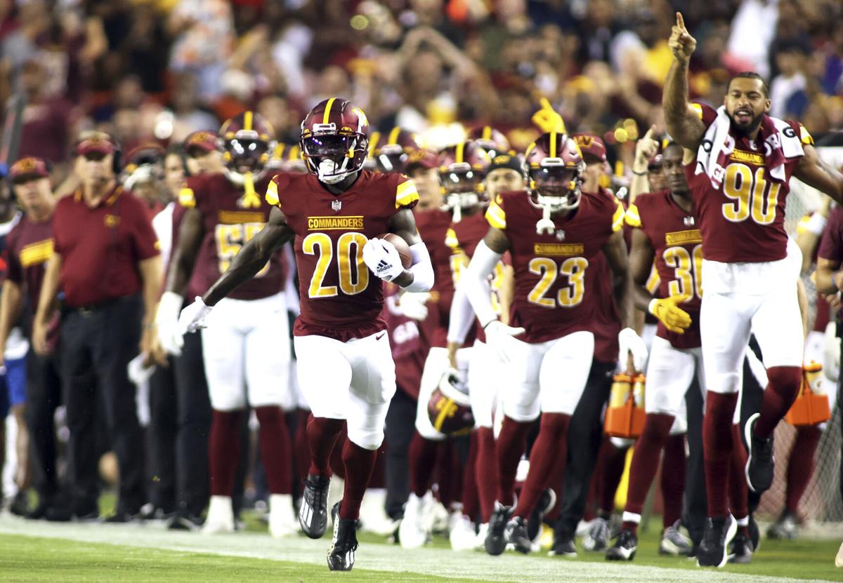 Washington Commanders defeat Baltimore Ravens in first preseason game at  home - Photos - Washington Times