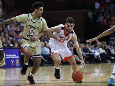 No 2 Uva Faces Third Short Turnaround For A Road Big Monday