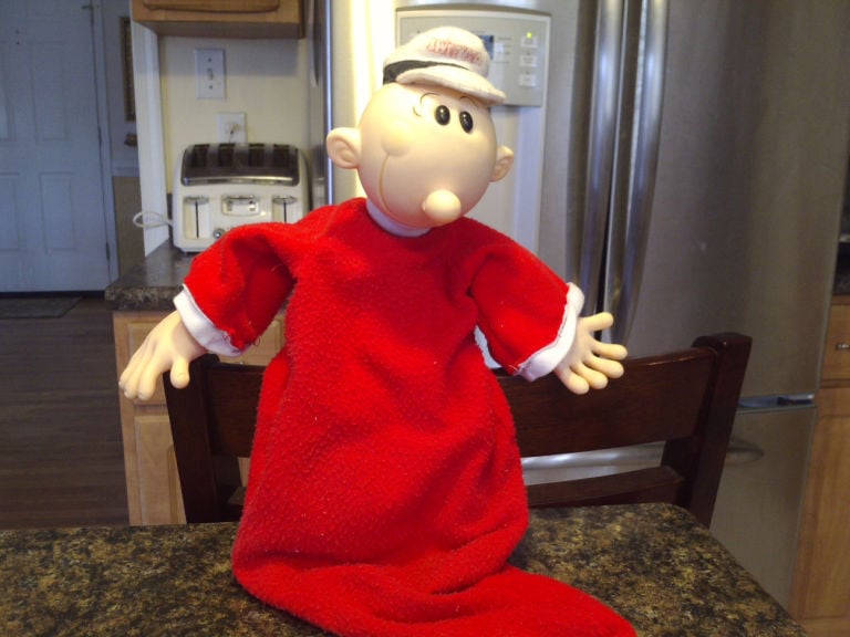 popeye sweet pea doll