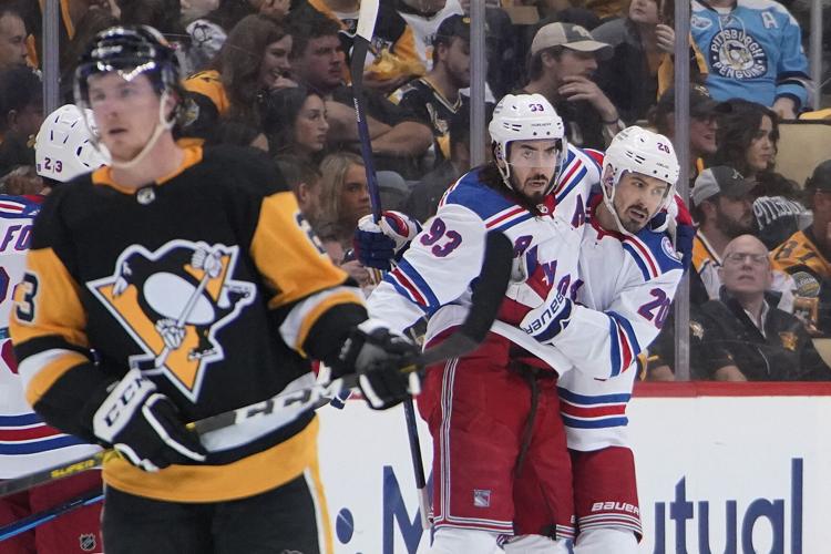 Rangers Push the Penguins to Game 7 in New York With a 5-3 Win - The New  York Times