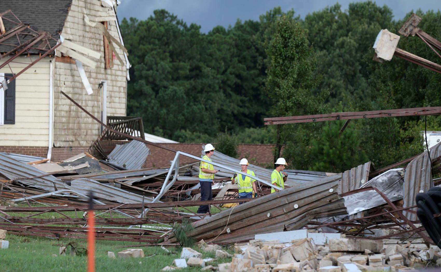 STAFF PHOTOS Tornado damages in Richmond area Weather
