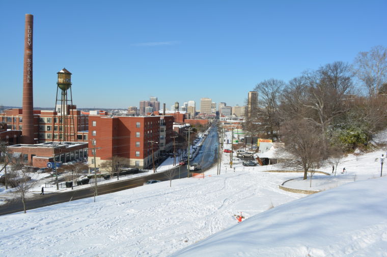 PHOTOS Richmond Covered in Snow Weather