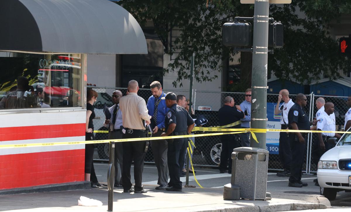 PHOTOS from the scene of Third and Main streets in downtown Richmond