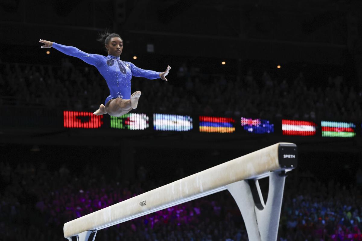 Rebeca Andrade wins vault's world title, denies Biles another gold