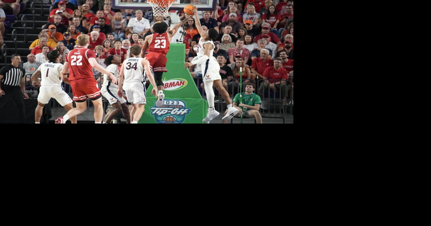 Wisconsin basketball hammers Virginia inside for victory