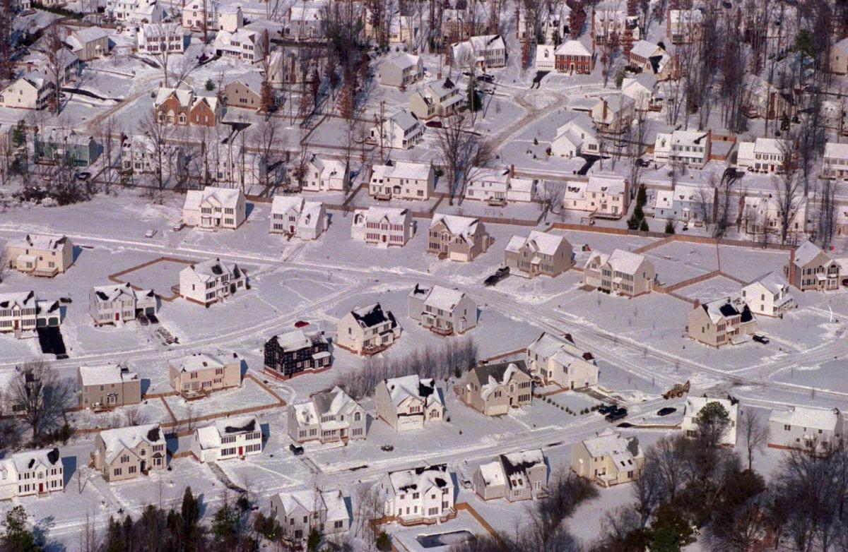 Photos The Snowstorm Of 1996 Weather Richmond Com