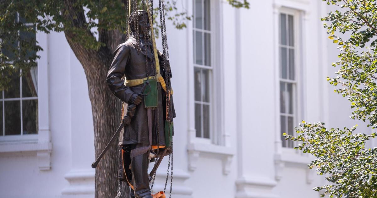 Confederate statues removed from Capitol Square Aug 28, 2026