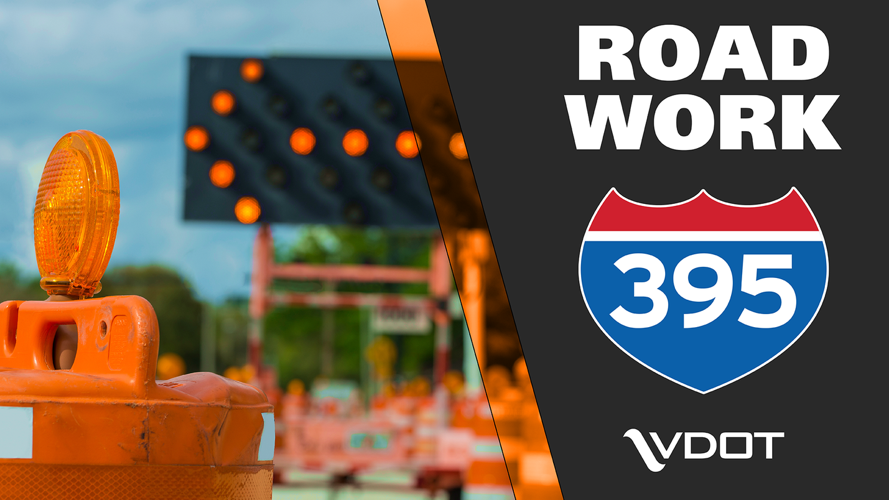 I-395 northbound lane closures in Alexandria tonight - Aug. 20