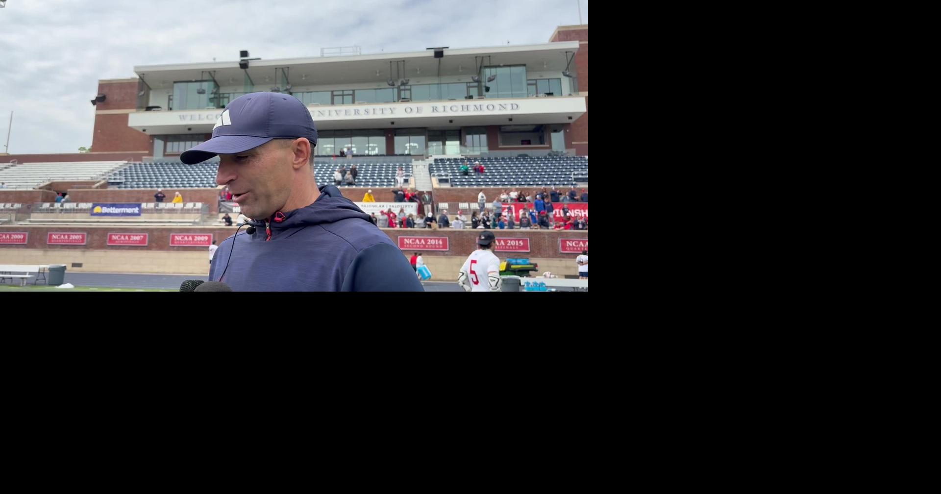UR hosts 2028 NCAA lax quarterfinals. Dan Chemotti's team hosts Duke Saturday.