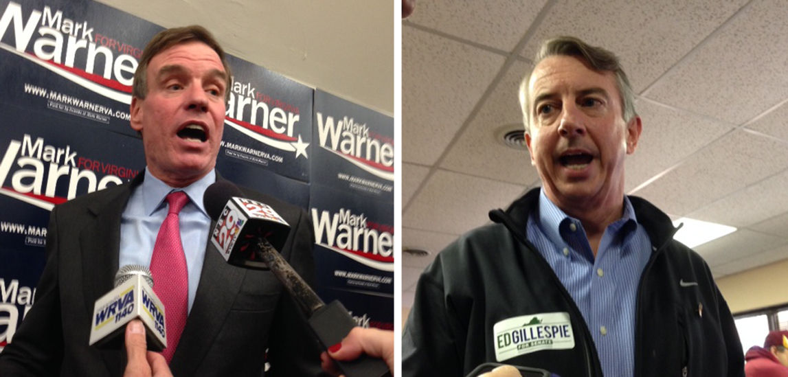 Mark Warner, Ed Gillespie