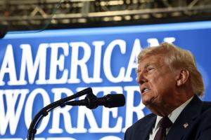 U.S. President Trump visits Pennsylvania