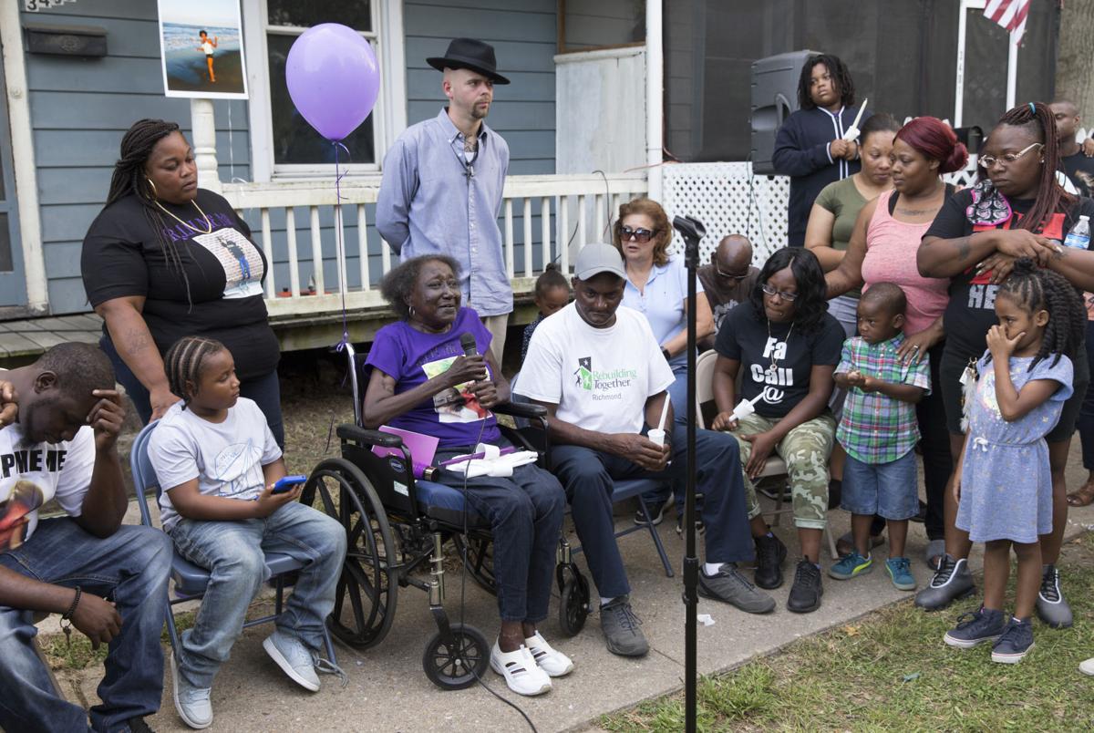 Vigil held for Gilpin Court shooting victim: #39 Her legacy is going to be