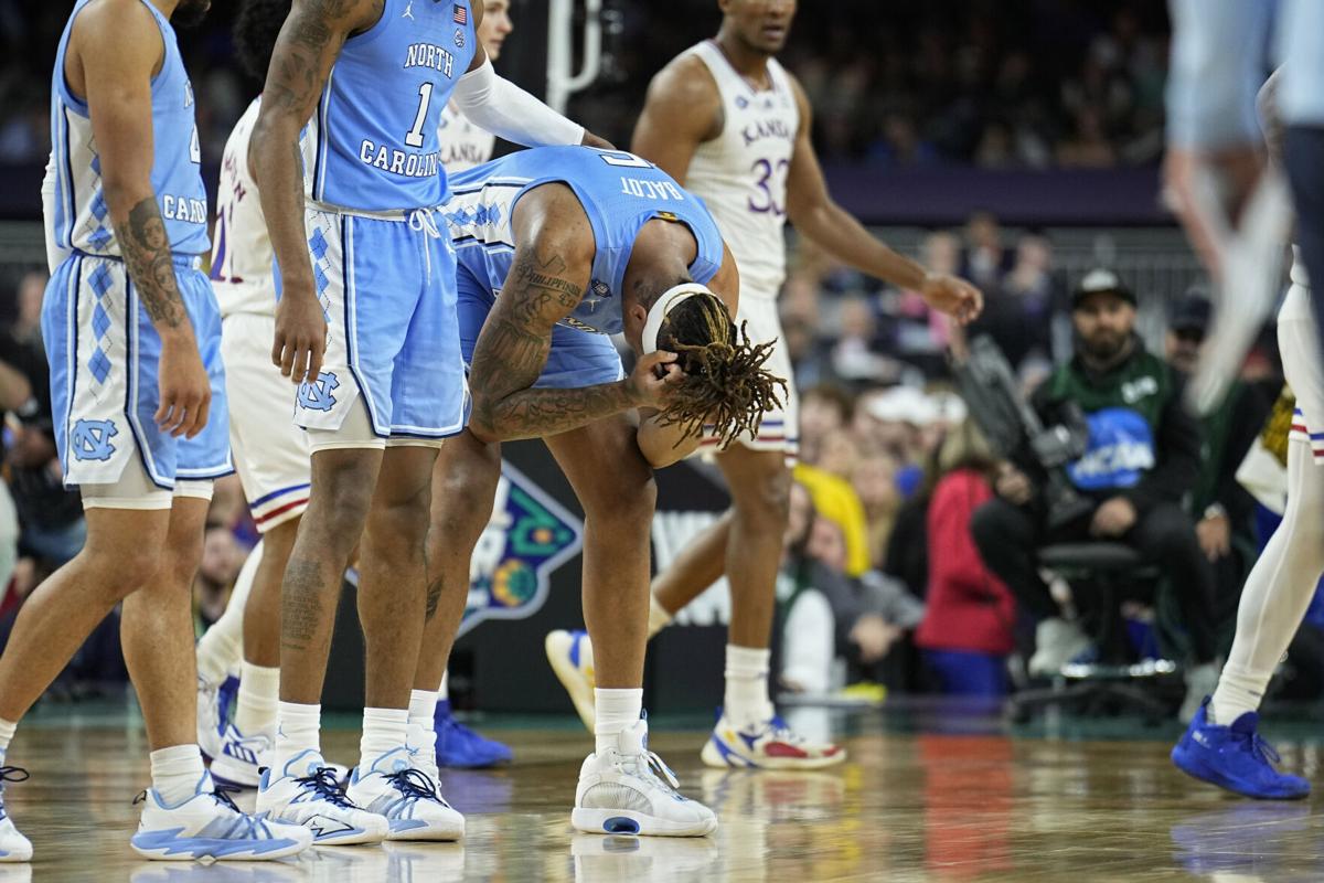 UNC and gallant Armando Bacot fall short in NCAA title game against Kansas