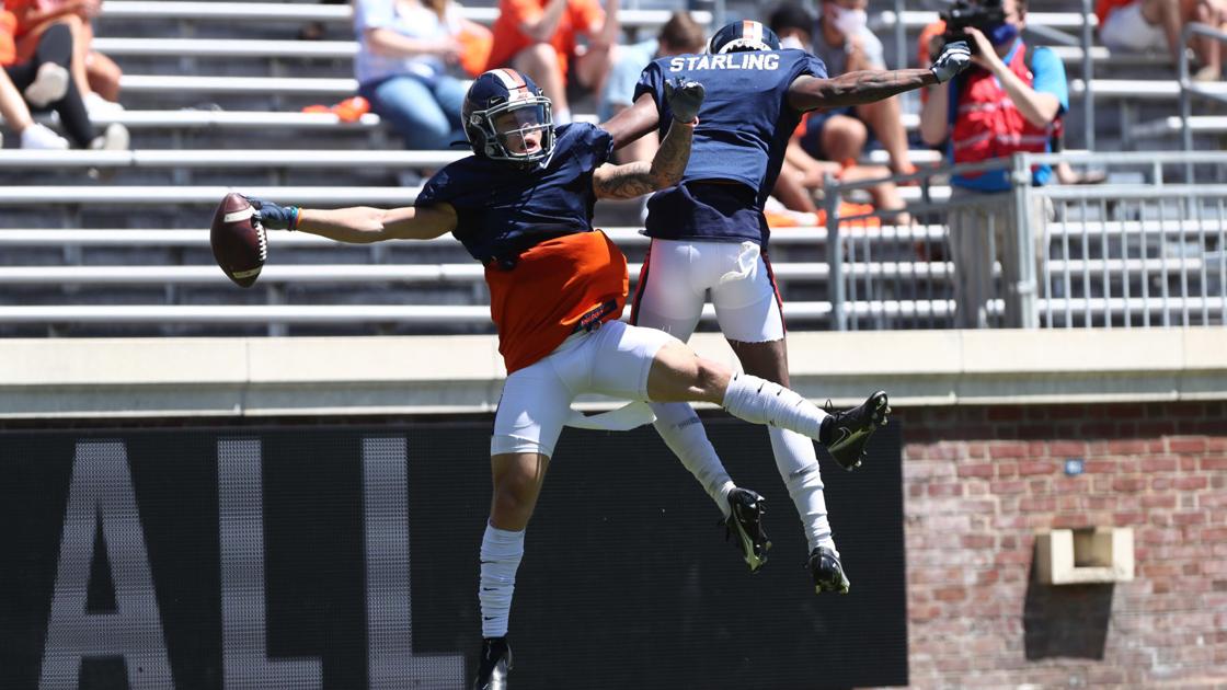 Virginia football spring game represents a step toward a normal fall Virginia football spring game represents a step toward a normal fall