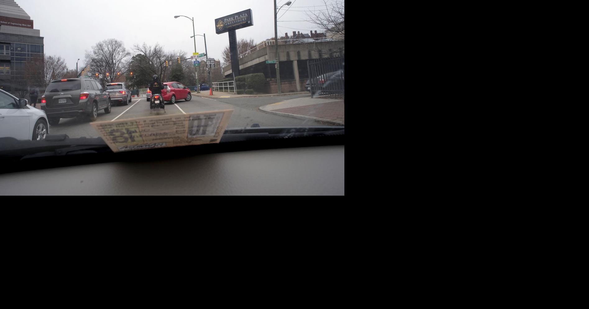 Virginia state inspection stickers will be moved to corner of