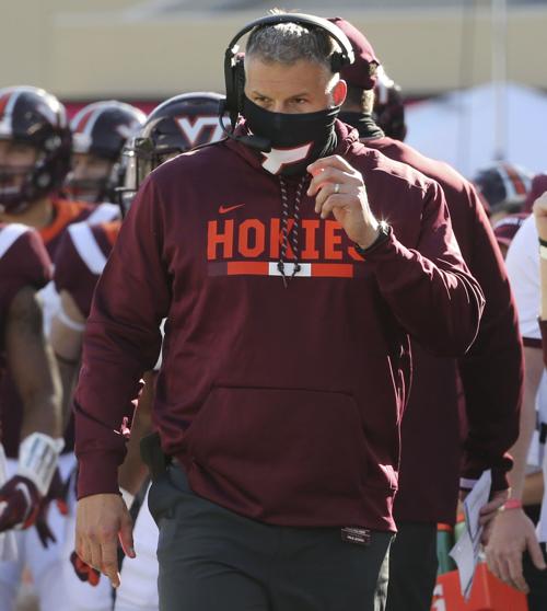 Virginia Tech coach Justin Fuente