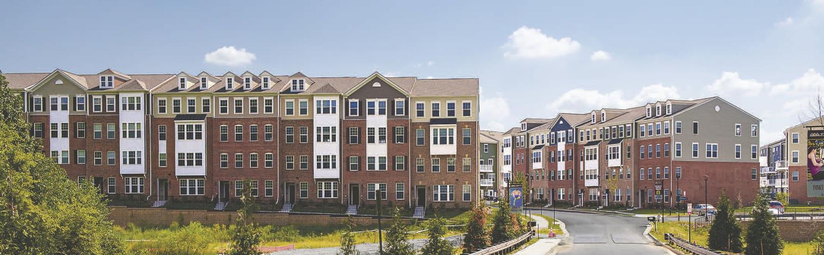 Saunders Station and Saunders Station Townes Residential construction