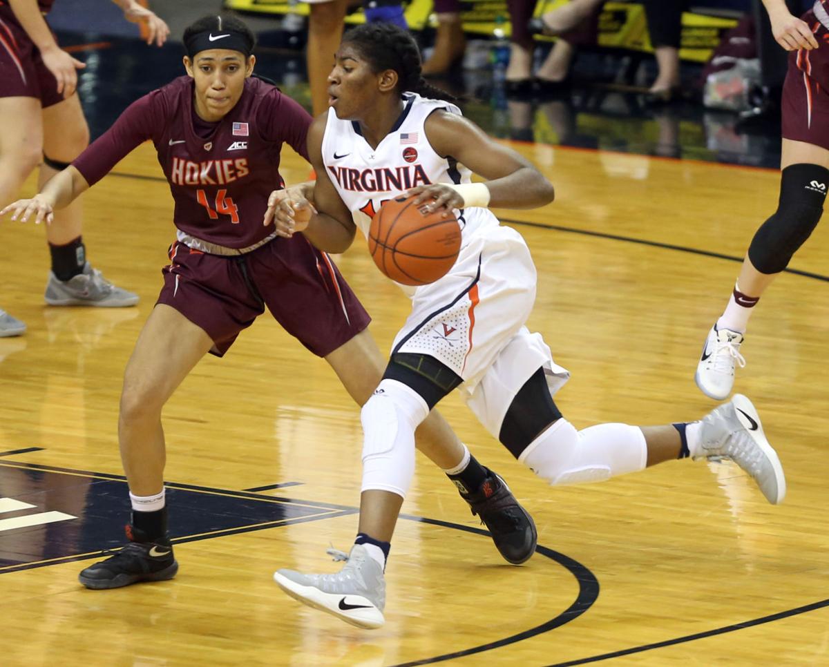 Virginia Dismantles No 19 Virginia Tech In Women S Basketball