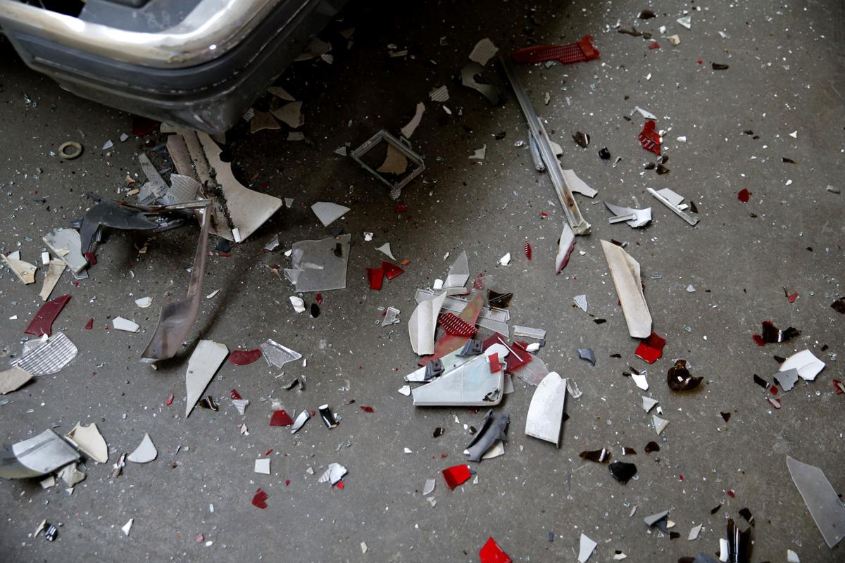 Rage RVA a place in Richmond where you can smash a car, beer bottles