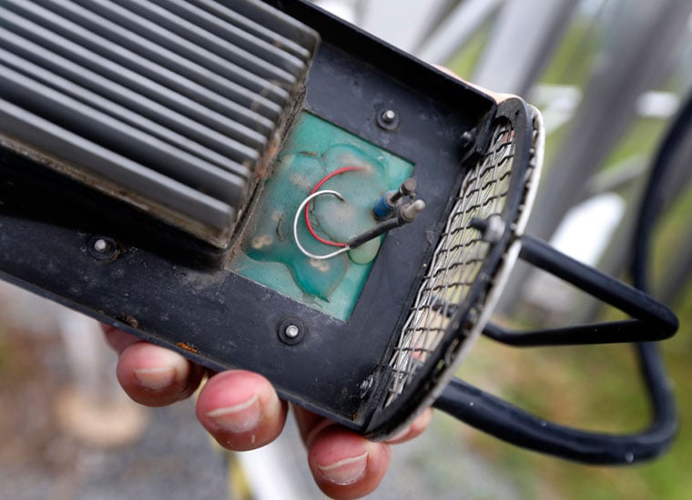 Heat sensor at Richmond Airport