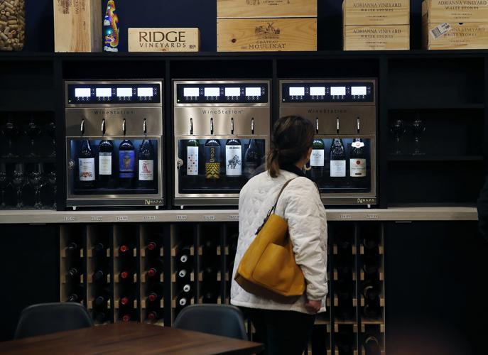 Vino Market near Chesterfield County has a new wine taps system offering  tastes of 48 wines