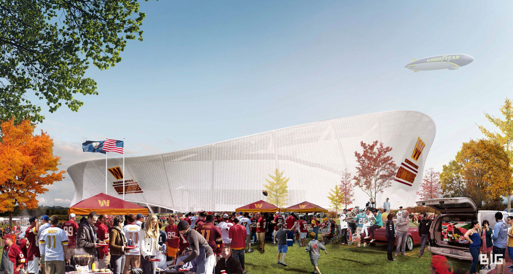PHOTOS Renderings Of Proposed New Stadium For The Washington Commanders PHOTOS Renderings Of Proposed New Stadium For The Washington Commanders
