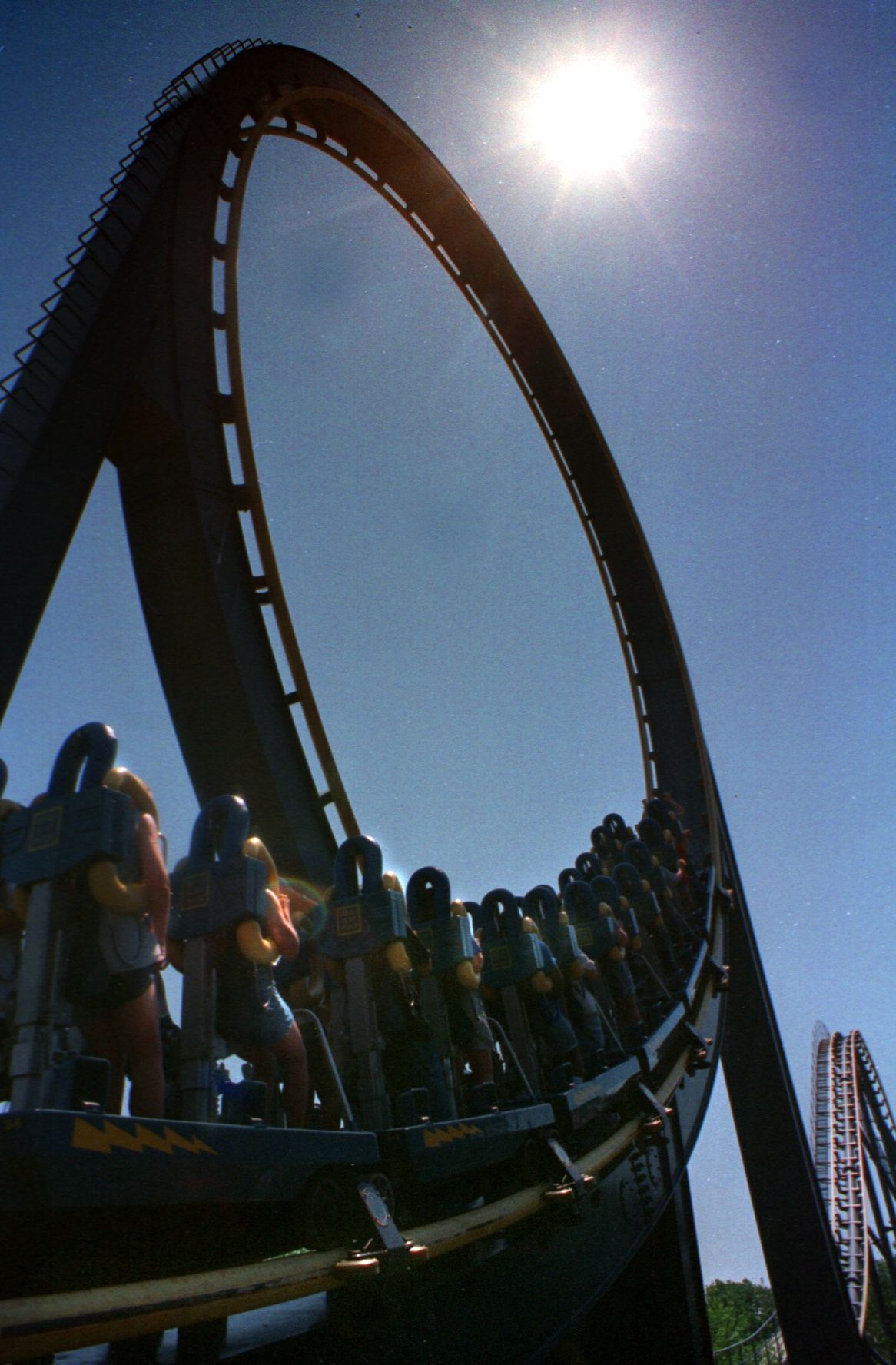 It's the last weekend for Kings Dominion's Shockwave roller coaster