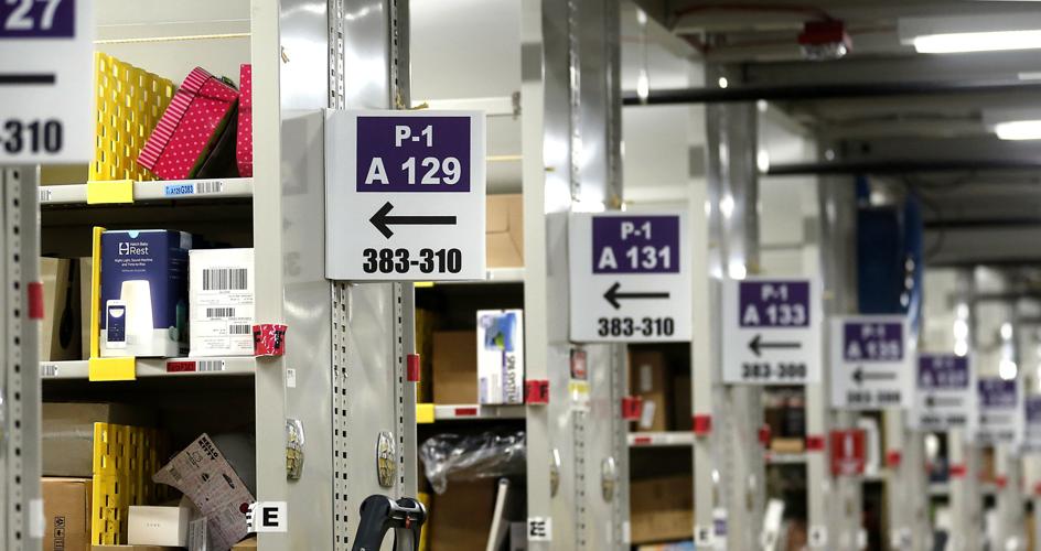 A look inside Amazon's warehouse in Chesterfield where hundreds of
