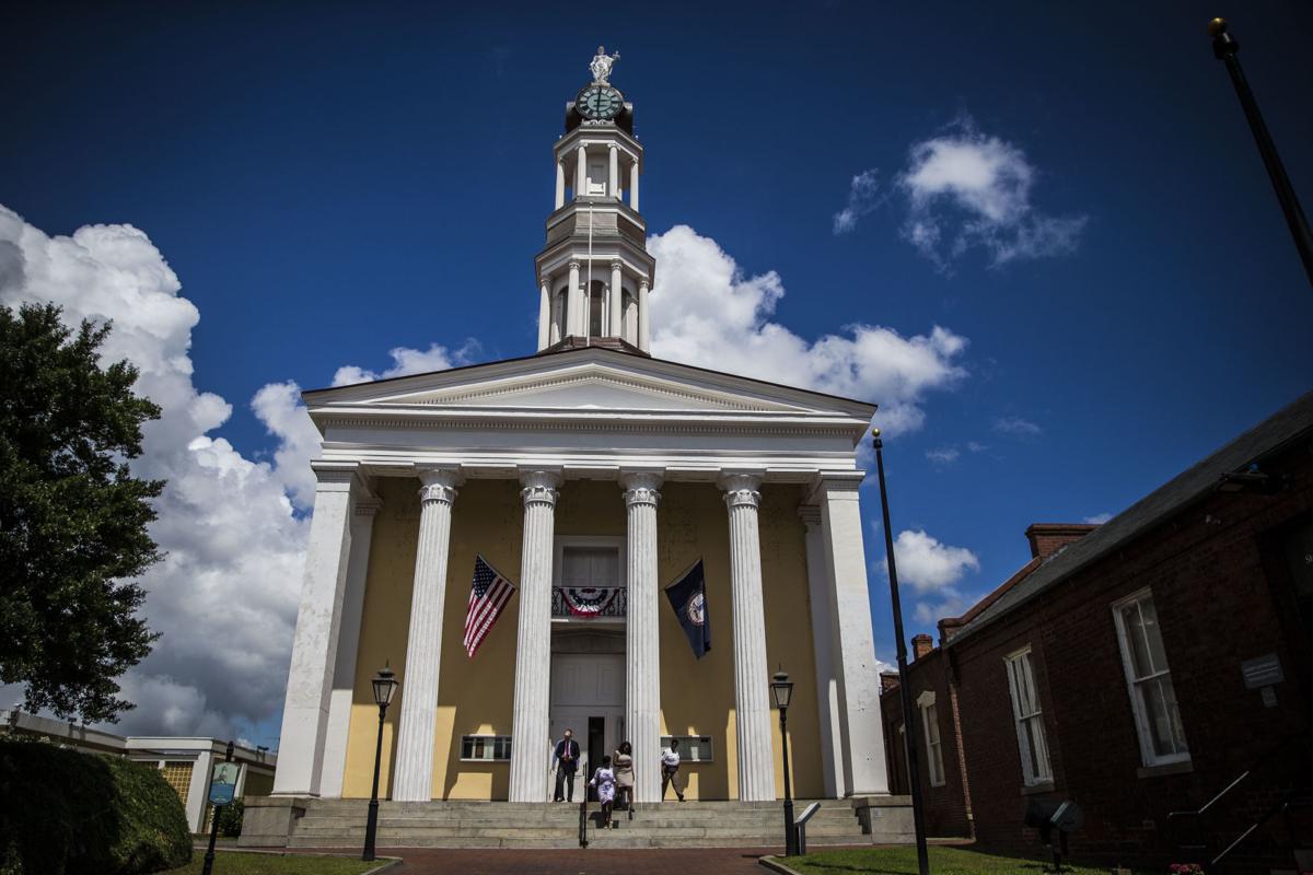 Petersburg rededicates 1838 courthouse that underwent 1 million in