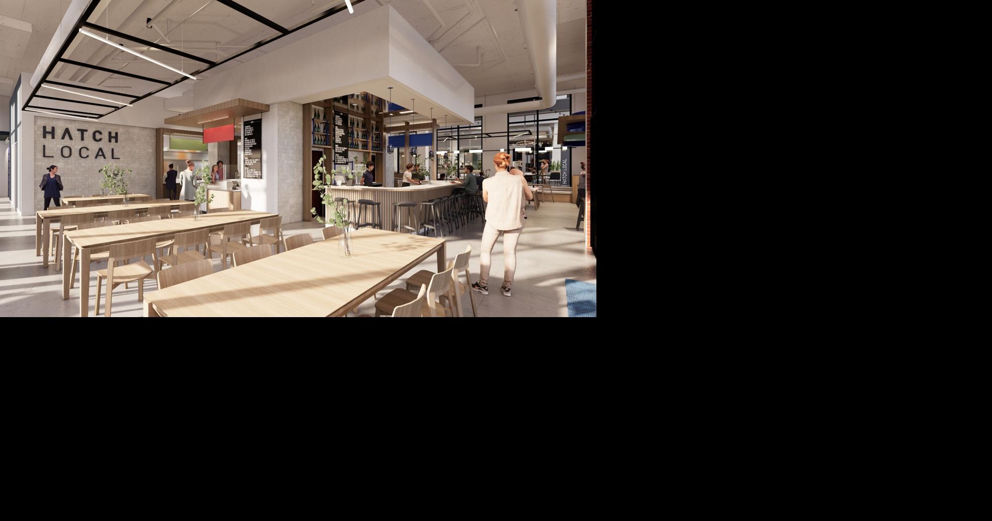 New food hall expected to open in spring as part of mixed-use ...