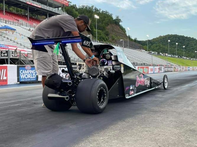 Hanover volleyball standout Lewis is also a drag car racer